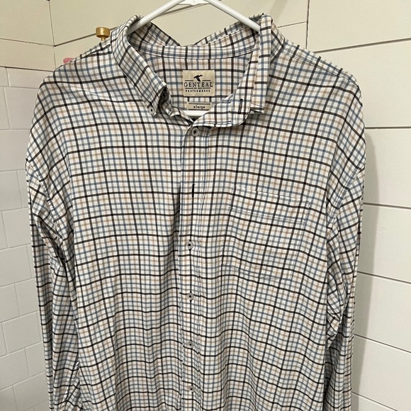 Men’s Genteal Button Down Shirt - Picture 1 of 3